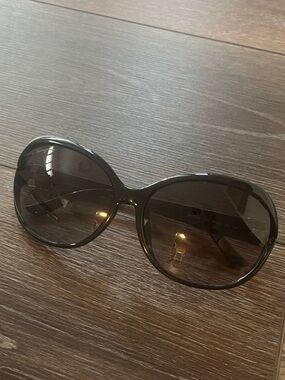Ferrago Women's Oversized Black Sunglasses
